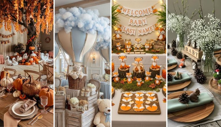 30 Cutest November Baby Shower Themes