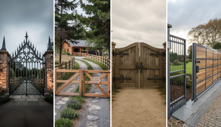 30 Welcoming Driveway Gate Ideas