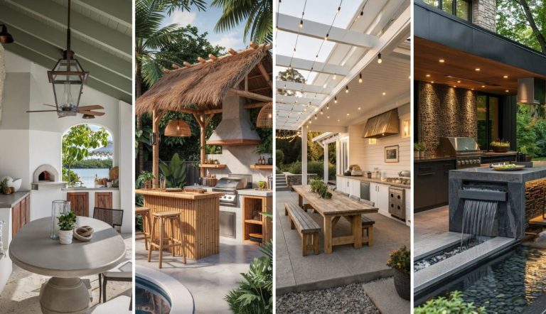32 Amazing Covered Outdoor Kitchens
