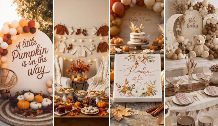 32 Cute Fall Baby Shower Themes