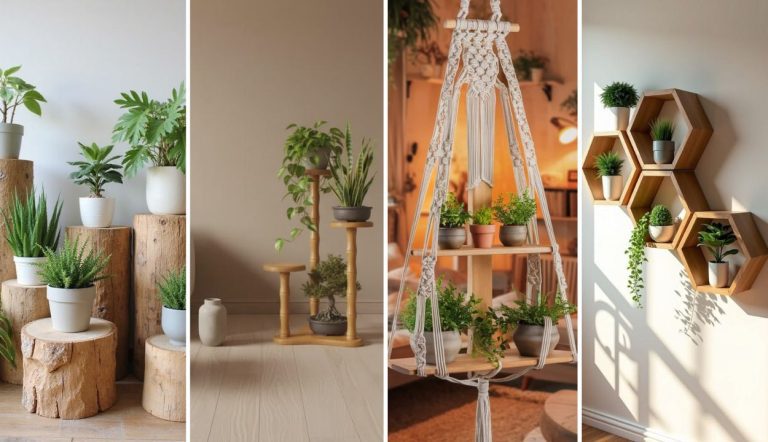 32 Easy DIY Plant Stand Ideas