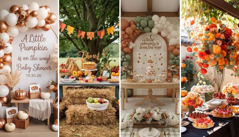 32 Little Pumpkin Baby Shower Ideas