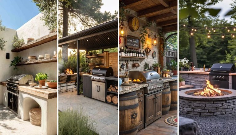 34 Stunning BBQ Area Ideas Outdoor
