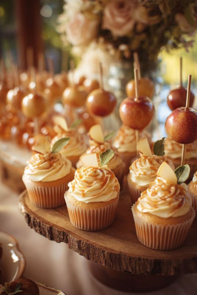 Sweet caramel apple fall celebration theme