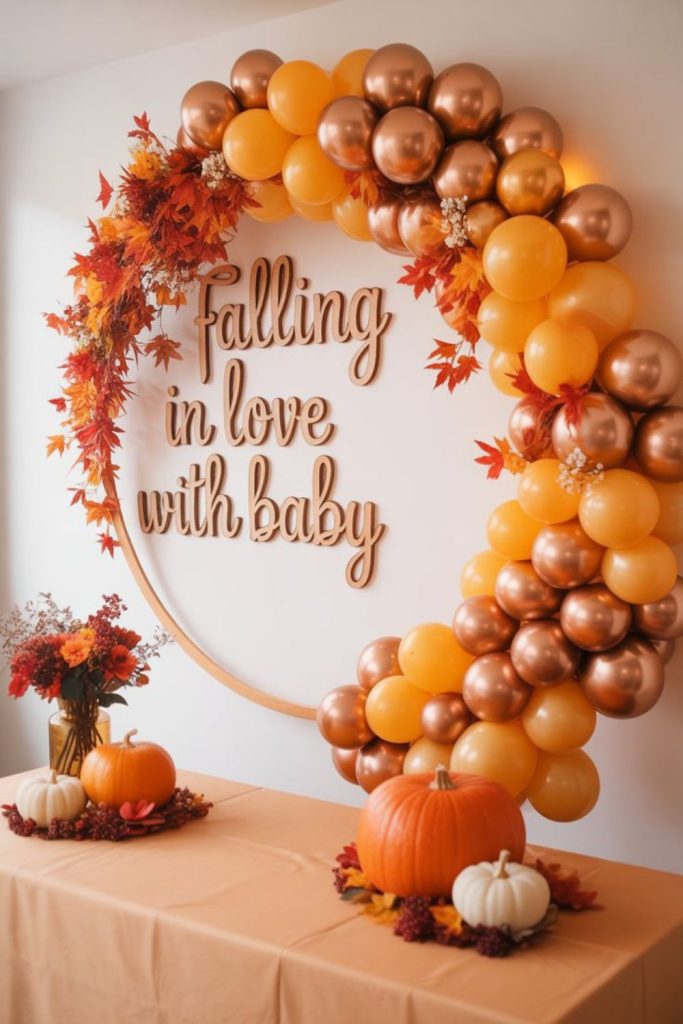 Celestial autumn night inspired theme