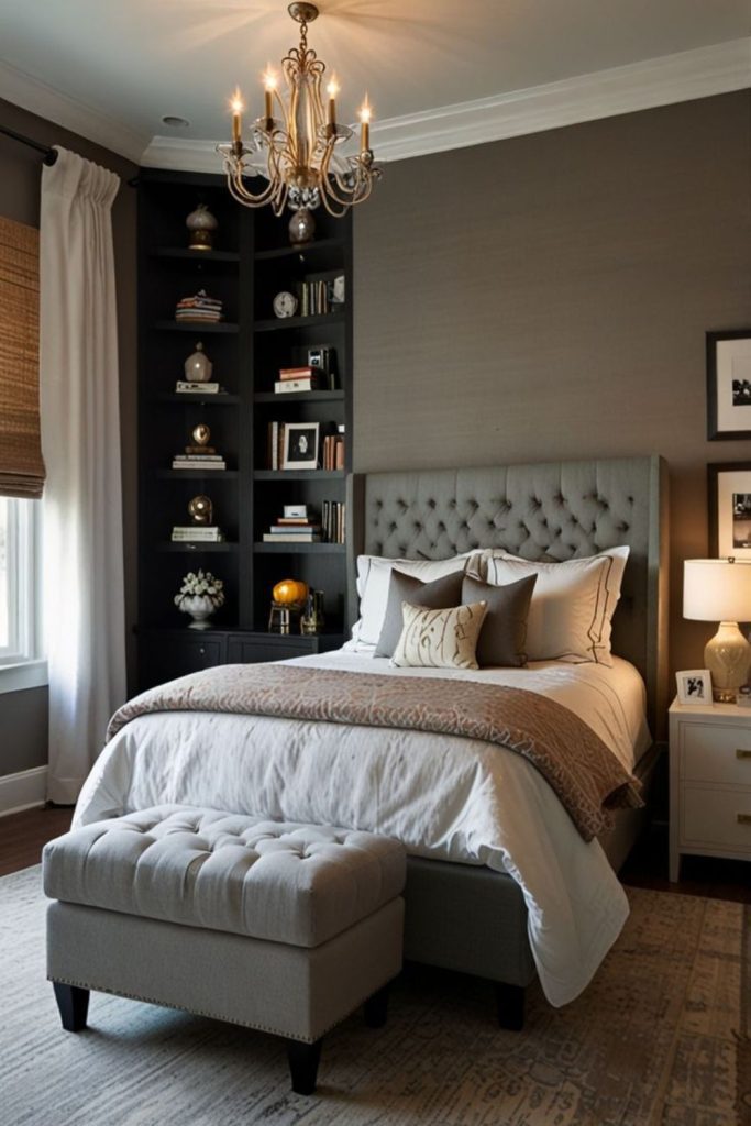 Luxury dorm styled like hotel suite.