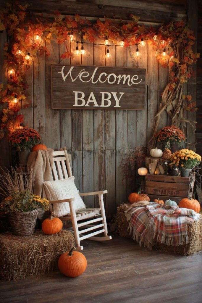 Countryside themed festive autumn celebration