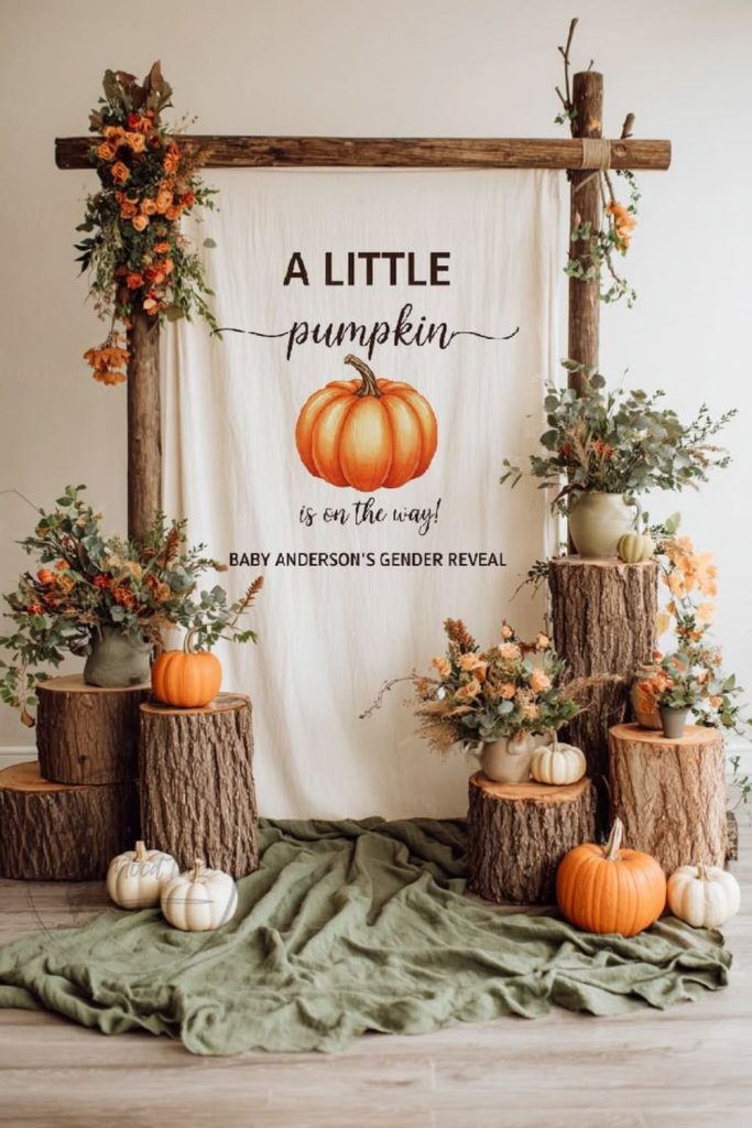 Owl themed forest cozy baby shower