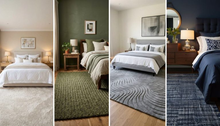 32 Beautiful Bedroom Carpet Ideas