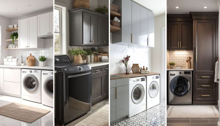 32 Laundry Room Ideas with Cabinets