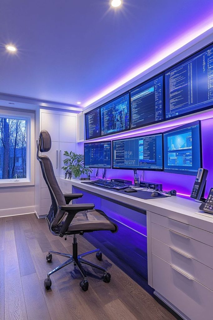 Smart automated gaming room.