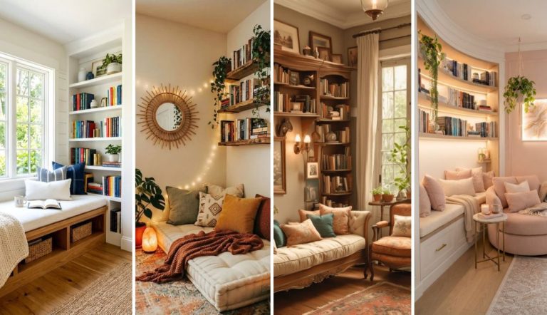 30 Cozy Book Nook Ideas