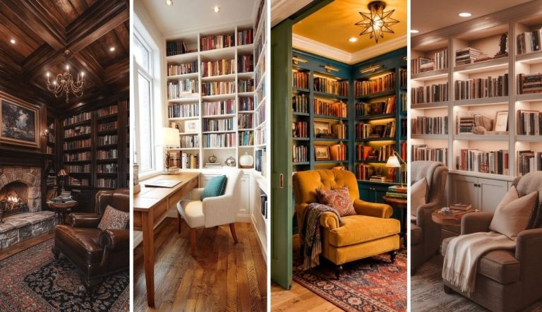 30 Cozy Home Library Ideas