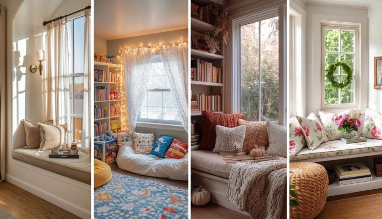 30 Cozy Window Seat Ideas