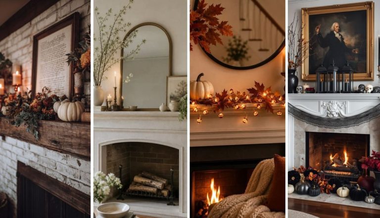 30 Fall Mantel Decor Ideas