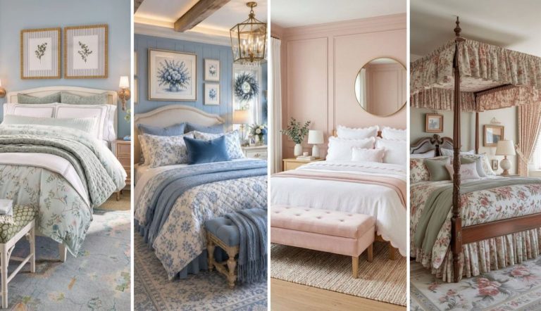 30 Grandmillennial Bedroom Ideas