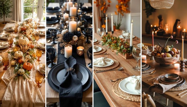 32 Stunning Thanksgiving Tablescape Ideas