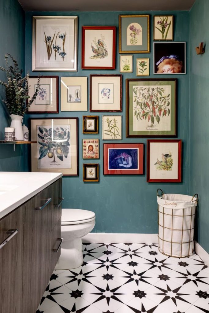 Eclectic thrifted bathroom gallery treasures