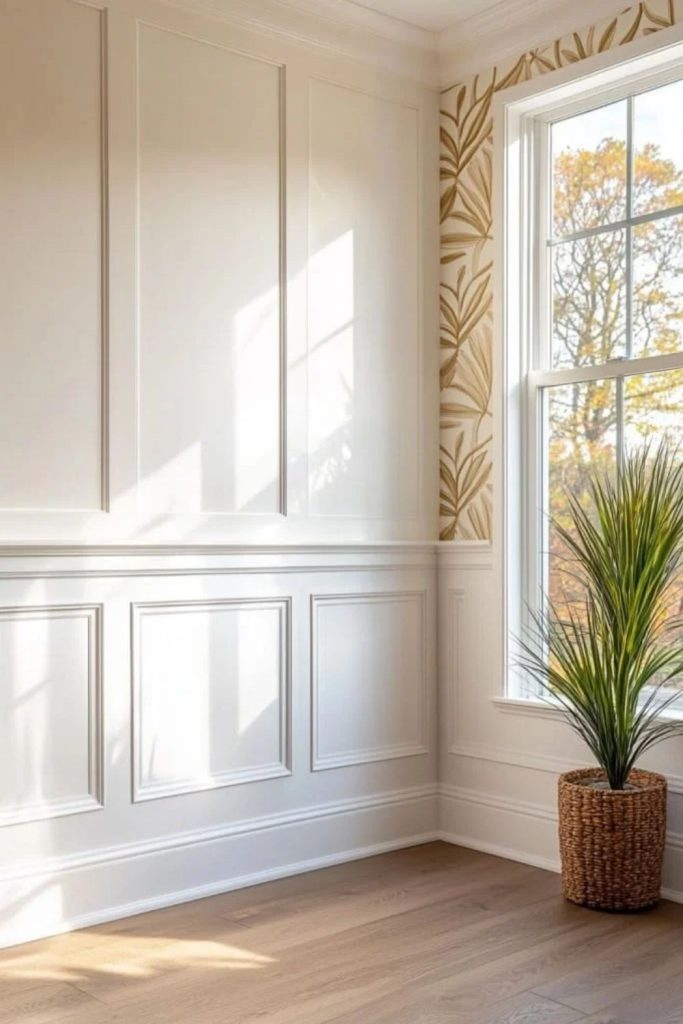 Classic raised panel wainscoti