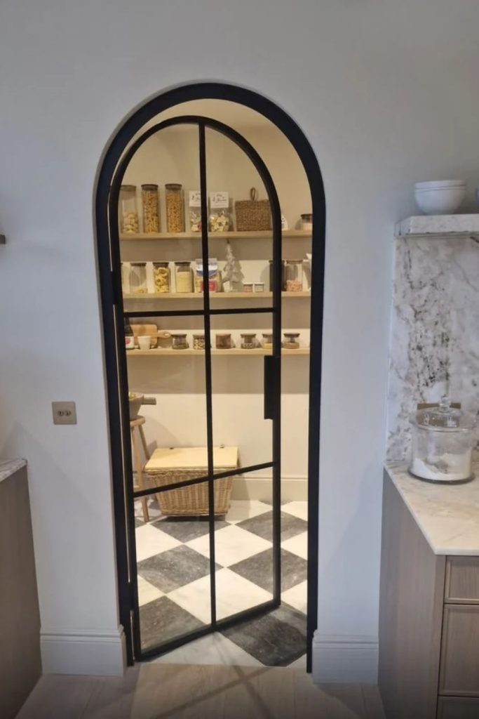 Practical Crittall utility room door