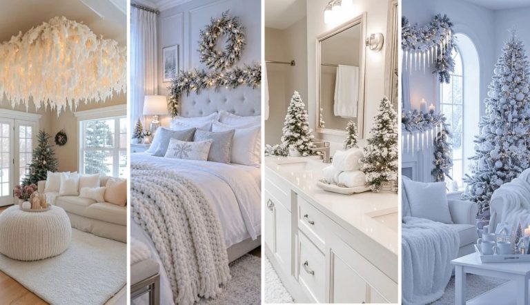 30 White Christmas Decor Ideas