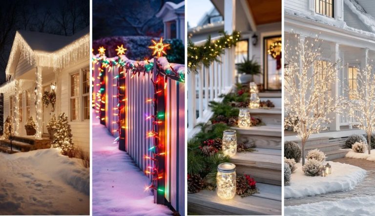 34 Outdoor Christmas Lights Ideas