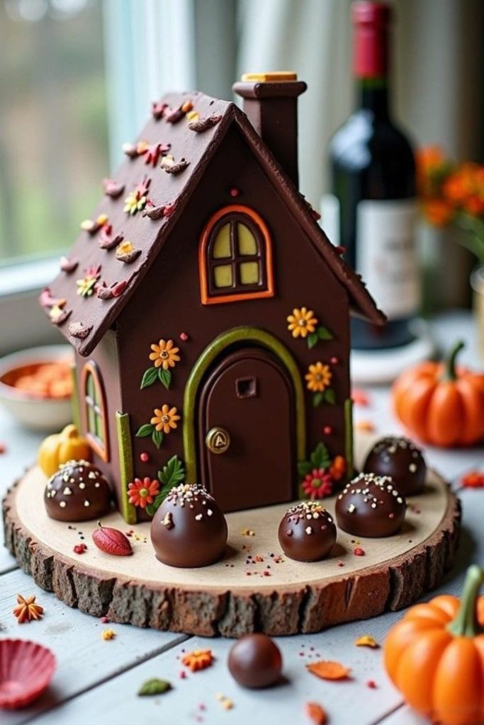 Decadent Chocolate Lover's Gingerbread House