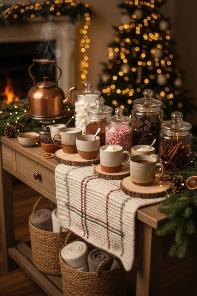 Cozy Knitwear Inspired Hot Chocolate Bar