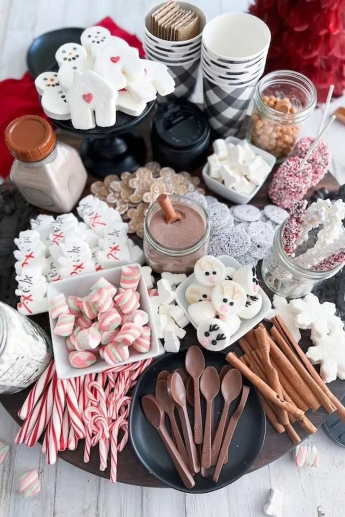 Decorative Chocolate Spoons Hot Chocolate Station