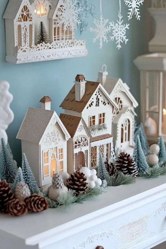 Minimalist Scandinavian Gingerbread House Design