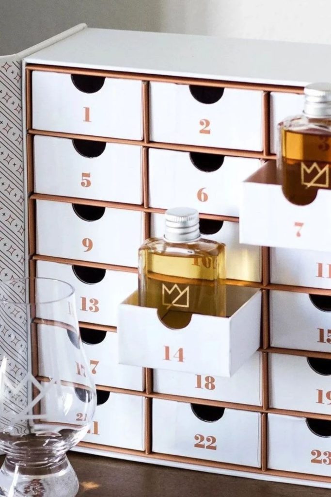 Gourmet tea and coffee advent calendar.